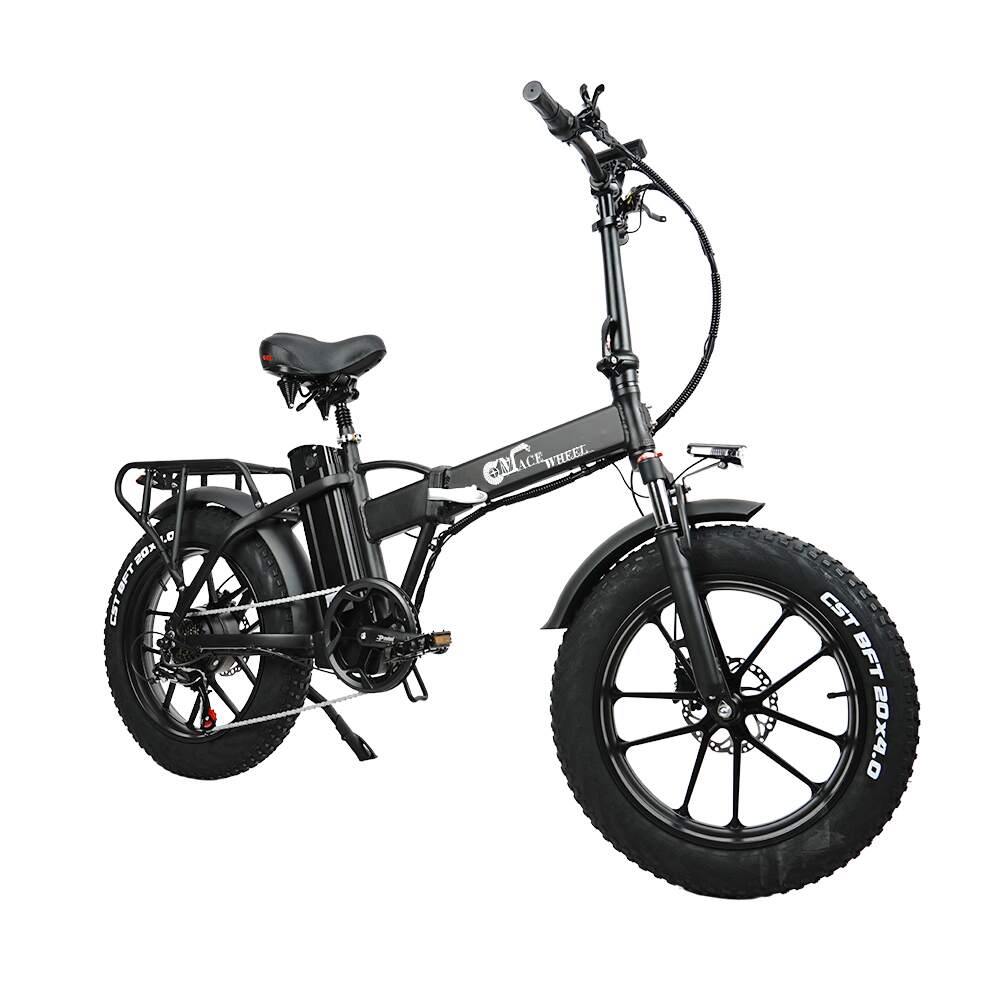 Hydraulic Oil Brakes Fat Tire Electric Bike | CMACEWHEEL GW20 Plus ...