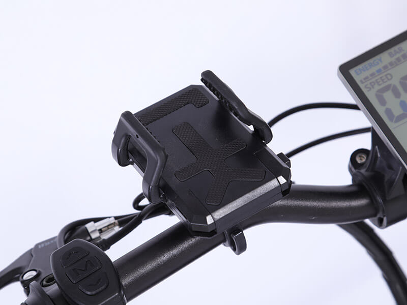 this is Electric Fat Tire Bike CMACEWHEEL GW20 phone holder image