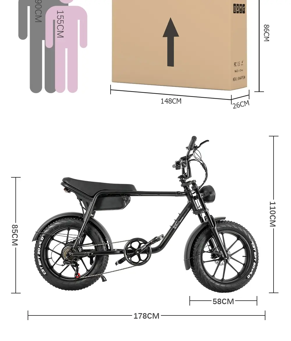cmacewheel k20 bike size