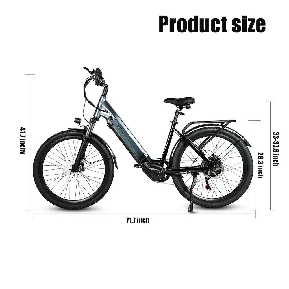 L26 lady bike size